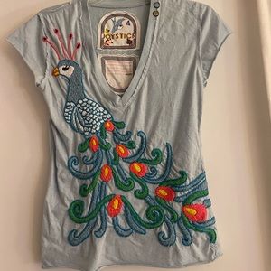 Joystick Peacock T-shirt